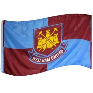 Vlajka West Ham United FC (typ QT)
